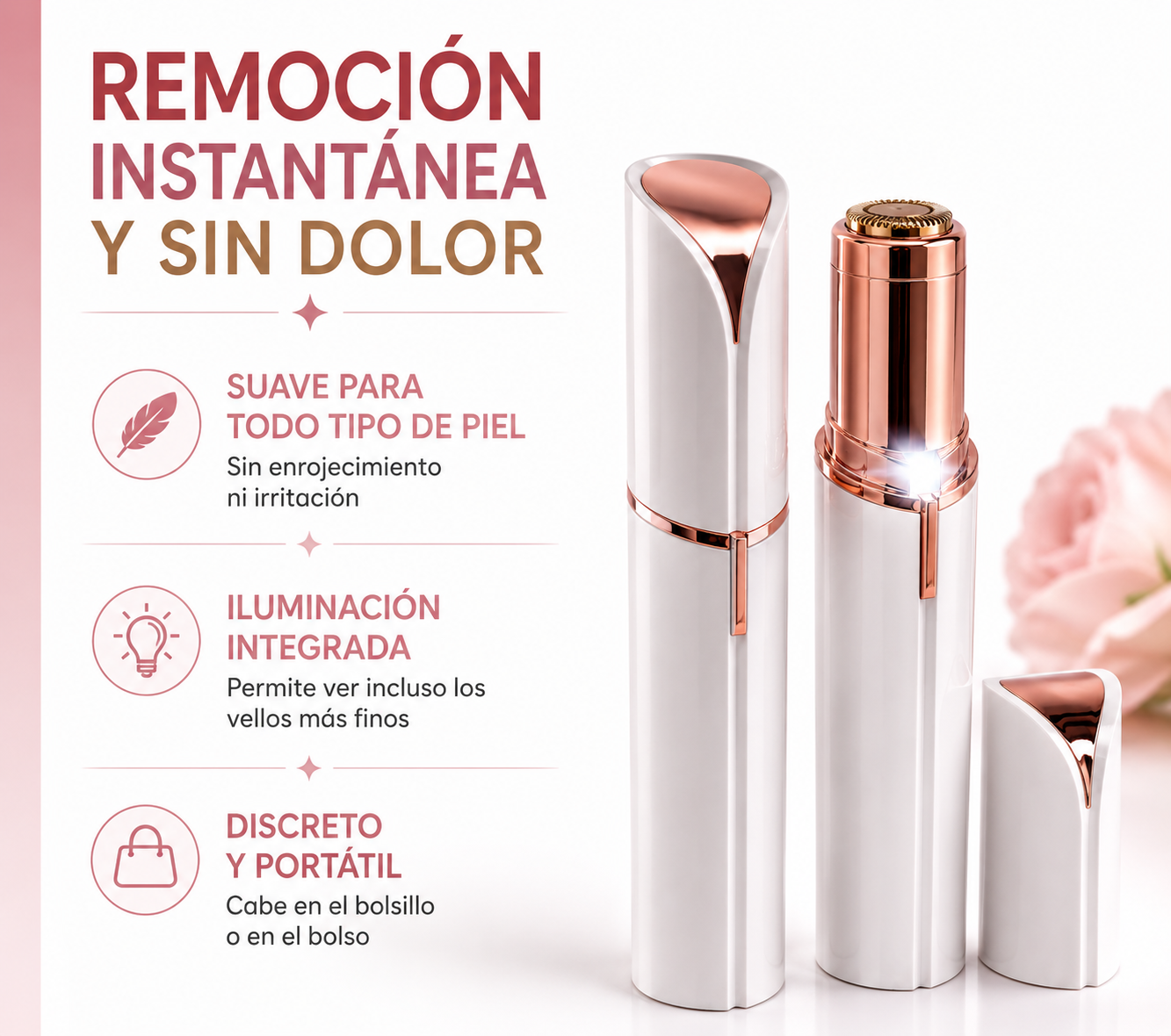 🔥 ¡Combo con 2 Depiladoras Faciales! Máxima Precisión, Calidad Profesional y Piel Perfecta Todos los Días 💖