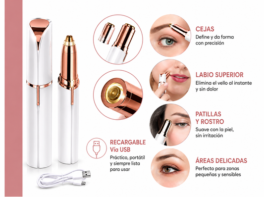 🔥 ¡Combo con 2 Depiladoras Faciales! Máxima Precisión, Calidad Profesional y Piel Perfecta Todos los Días 💖