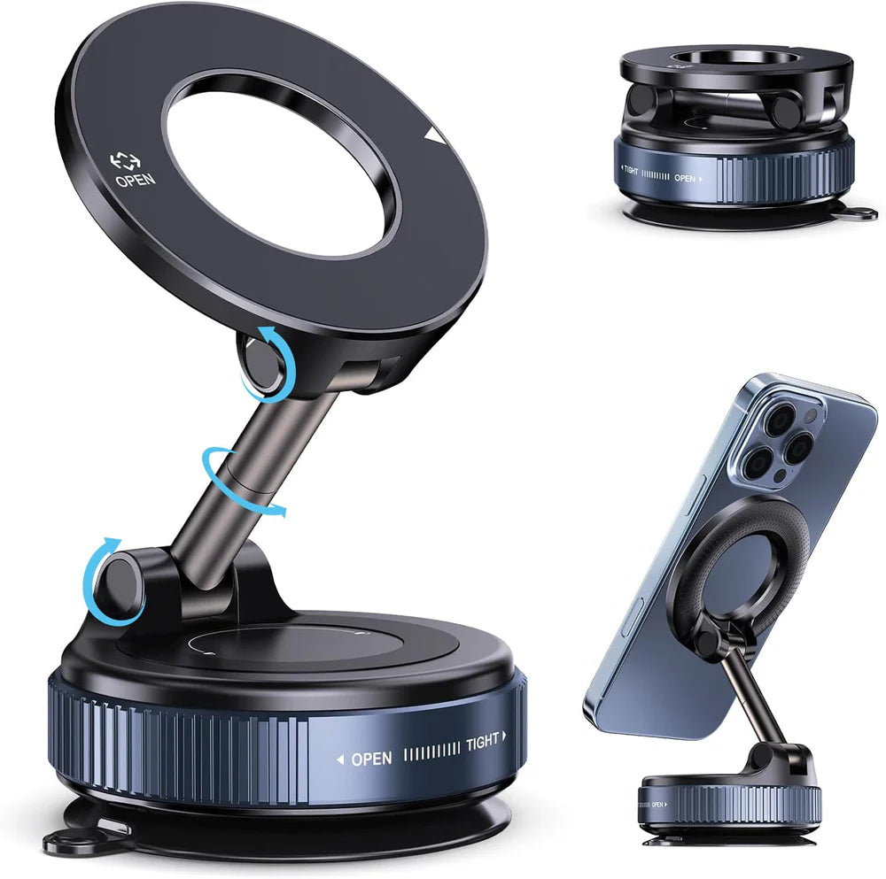 🔥 ¡OFERTA LIMITADA! 🚗📱 Consigue el soporte magnético universal para auto con gran descuento. Compatible con iPhone y Android, ajuste firme, rotación 360° y máxima seguridad al conducir. ¡Pide el tuyo hoy mismo antes que se agote!